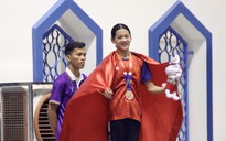 Huy chương SEA Games đầu đời của VĐV trẻ nhất đoàn Việt Nam: 'Ban đầu em rất sợ'