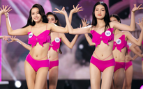 Thí sinh Hoa hậu Thế giới Việt Nam 2023 trình diễn bikini nóng bỏng