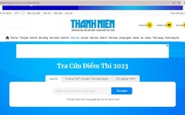 Thí sinh tra cứu điểm thi lớp 10 trên Báo Thanh Niên điện tử