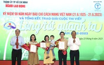Báo Người Lao Động trao giải đặc biệt cuộc thi 'Lòng tốt quanh ta' 40 triệu đồng