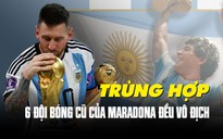 Trùng hợp: 6 đội bóng cũ của Maradona đều vô địch mùa giải 2022-2023