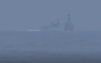 Tàu chiến Trung Quốc suýt đụng chiến hạm Mỹ ở eo biển Đài Loan?