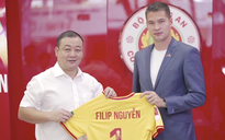 Filip Nguyễn ra mắt CLB Công an Hà Nội: 'Giấc mơ trở về quê hương thành hiện thực'