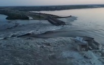 Vỡ đập thủy điện tại Kherson, tình trạng khẩn cấp được ban bố