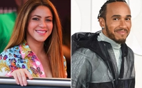 Shakira đang hạnh phúc bên tay đua F1 Lewis Hamilton