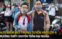 64,75 điểm mới trúng tuyển vào lớp 6 Trường THPT chuyên Trần Đại Nghĩa