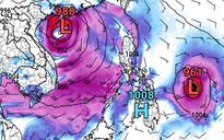 Hai cơn bão trên Biển Đông có thể xuất hiện trong 10 ngày tới