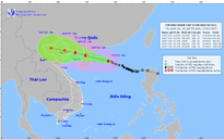 Tin tức thời tiết hôm nay 17.7.2023: Bão số 1 giật cấp 15 di chuyển ra sao?