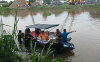 TP.HCM: Người nhái nhiều giờ lặn tìm 2 thanh niên thi bơi qua Kênh Xáng chìm mất tích