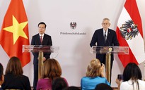 Chủ tịch nước Võ Văn Thưởng và Tổng thống Áo chủ trì họp báo