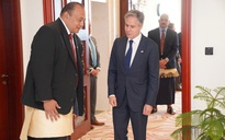 Ngoại trưởng Mỹ đầu tiên thăm Tonga, cảnh báo về đầu tư từ Trung Quốc