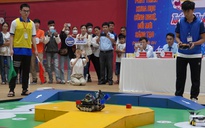 Tìm ra đội vô địch cuộc thi Sáng tạo robot Quảng Ngãi