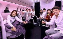 Đội tuyển nữ Việt Nam tới New Zealand an toàn sau chuyến bay 10 tiếng