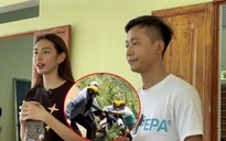 Hoa hậu Thùy Tiên gặp tai nạn khi đi từ thiện với Quang Linh