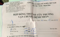 Vụ chuyển viện bệnh nhi giá 16 triệu đồng: Công ty 115 Xuyên Việt chưa kê khai giá