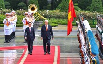 Chủ tịch nước Võ Văn Thưởng chủ trì lễ đón Tổng thống Kazakhstan