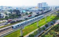 Metro số 1 TP.HCM lần đầu tiên chạy trình diễn trên toàn tuyến