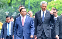 Lễ đón Thủ tướng Singapore Lý Hiển Long thăm chính thức Việt Nam