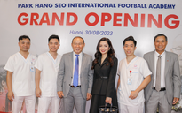 Học viện bóng đá Park Hang-seo chọn bác sĩ Việt Nam chăm sóc sức khỏe cầu thủ
