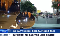 Xem nhanh 12h: Xô xát vì chích điện cá phóng sinh | Bắt người phi dao vào Land Cruiser