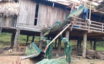 53 nhà dân ở vùng cao Quảng Bình chịu thiệt hại vì lốc xoáy