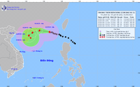 Bão số 3 giảm cấp, áp sát Trung Quốc