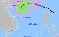 Bão số 3 (Sao La) sắp đổ bộ Trung Quốc, ít ảnh hưởng Việt Nam