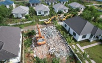 Phú Quốc: Cưỡng chế 14 biệt thự xây dựng trái phép