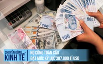 Nợ công toàn cầu lên 307.000 tỉ USD