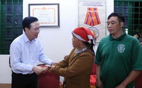 Chủ tịch nước thăm, tặng quà các gia đình bị thiệt hại do lũ quét tại Lào Cai