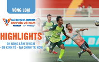 Highlight ĐH Nông Lâm TP.HCM - ĐH Kinh tế - Tài chính TP. HCM | TNSV Thaco Cup 2024
