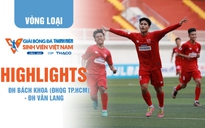 Highlight ĐH Bách khoa (ĐHQG TP.HCM) - ĐH Văn Lang: Tấm vé vào chung kết TNSV Thaco Cup 2024