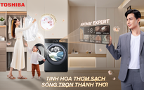 Công nghệ độc đáo, nâng chuẩn thơm sạch cho quần áo trên máy giặt thông minh Toshiba