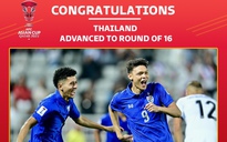 Thái Lan vào vòng 16 đội Asian Cup 2023, đội tuyển Việt Nam rơi khỏi tốp 100 thế giới