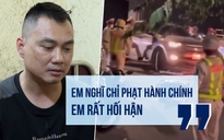 Lời hối hận muộn màng của tài xế say xỉn, tông vào xe CSGT ở Bắc Giang