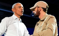 Bầu cử Mỹ: Ông Obama dám hát rap 'qua mặt' Eminem khi vận động cho bà Harris