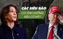 Bầu cử Mỹ: Hai cơn bão dữ có ảnh hưởng kết quả bỏ phiếu?