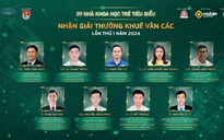 9 nhà khoa học trẻ đầu tiên nhận Giải thưởng Khuê Văn Các