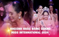 Khoảnh khắc Huỳnh Thị Thanh Thủy đăng quang Miss International 2024