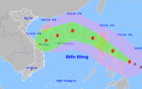 Bão Man-yi trở thành siêu bão, hướng vào vùng biển miền Trung