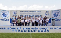 Ấn tượng lễ khai mạc giải bóng đá sinh viên ĐHQG TP.HCM - THACO Cup 2024