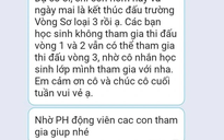 Đừng để thầy cô, học sinh 'bội thực' vì đủ loại cuộc thi