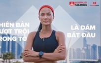 Chị đẹp H’Hen Nie 'đạp gió' 21 Km tại Giải Marathon Quốc tế TP.HCM Techcombank