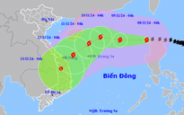 Tin tức thời tiết hôm nay 8.11.2024: Bão số 7 mạnh cấp 14 di chuyển thế nào?