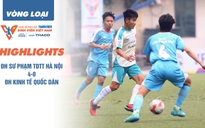 Highlight Trường ĐH Sư phạm TDTT Hà Nội 4-0 ĐH Kinh tế quốc dân | Vòng loại TNSV THACO cup 2025