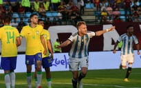 Bóng đá Brazil lại thua Argentina mất vé dự Olympic 2024, HLV Mascherano mời gọi Messi