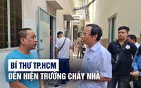 Bí thư Nguyễn Văn Nên thăm hỏi gia đình nạn nhân cháy nhà 4 người tử vong