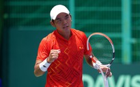 Lý Hoàng Nam bùng nổ đánh bại tay vợt Nam Phi ở play-off Davis Cup