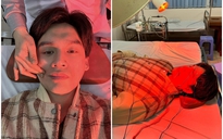 Ca sĩ Nguyễn Trần Trung Quân gặp triệu chứng liệt dây thần kinh số 7, méo miệng