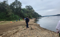 Hai bé trai bị mất tích trên sông Lam